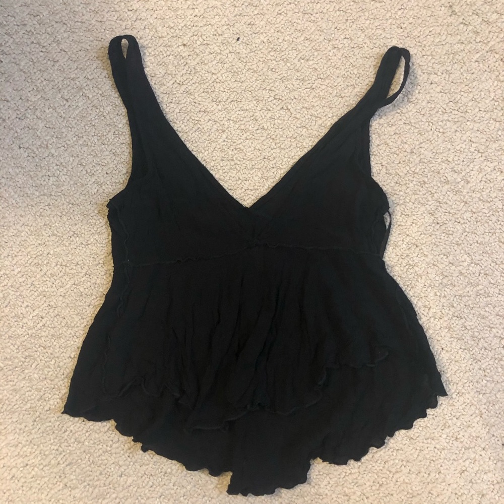 Free People Intimately Black Tank